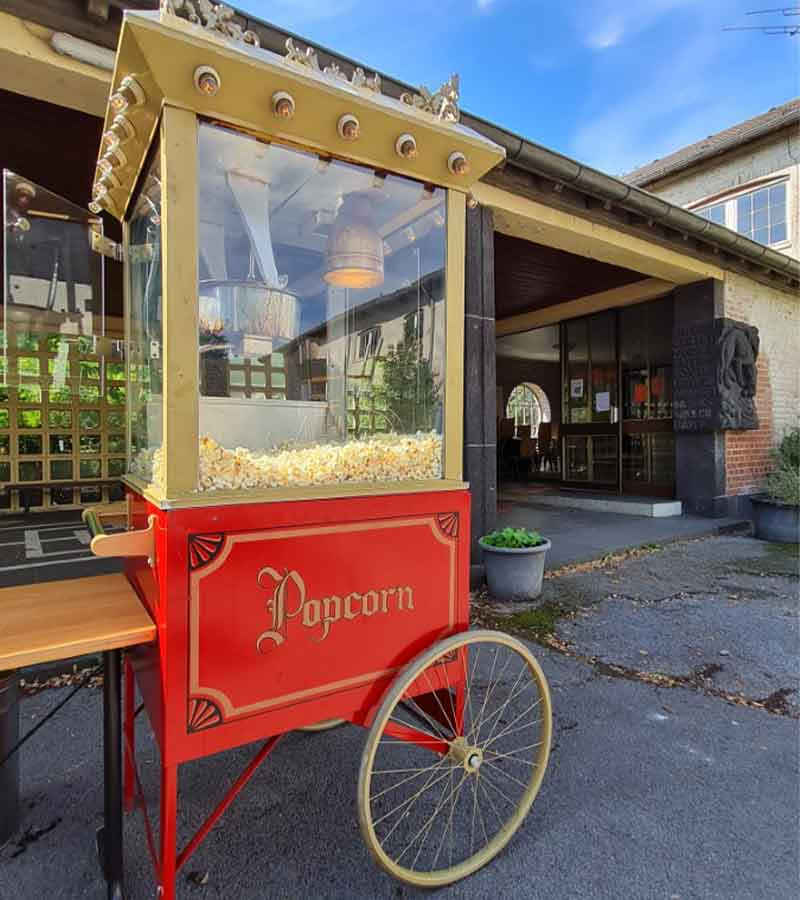 Popcornwagen nostalgisch mit 300 Portionen 